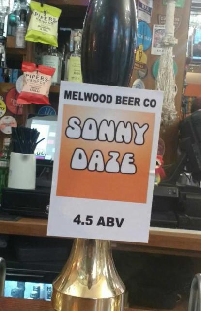Sonny Daze 4.5%, Melwood Beer Company, England