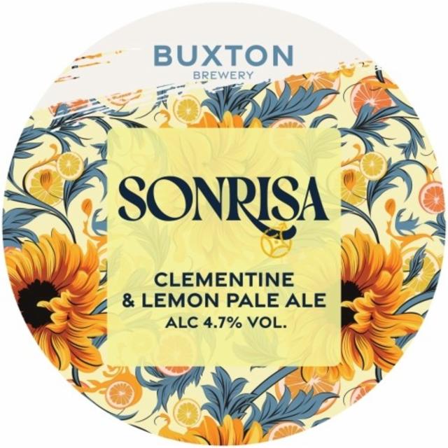 Sonrisa 2024 4.7%, Buxton Brewery, England