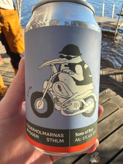 Sons of rye 6.0%, Fjäderholmarnas Bryggeri, Sweden