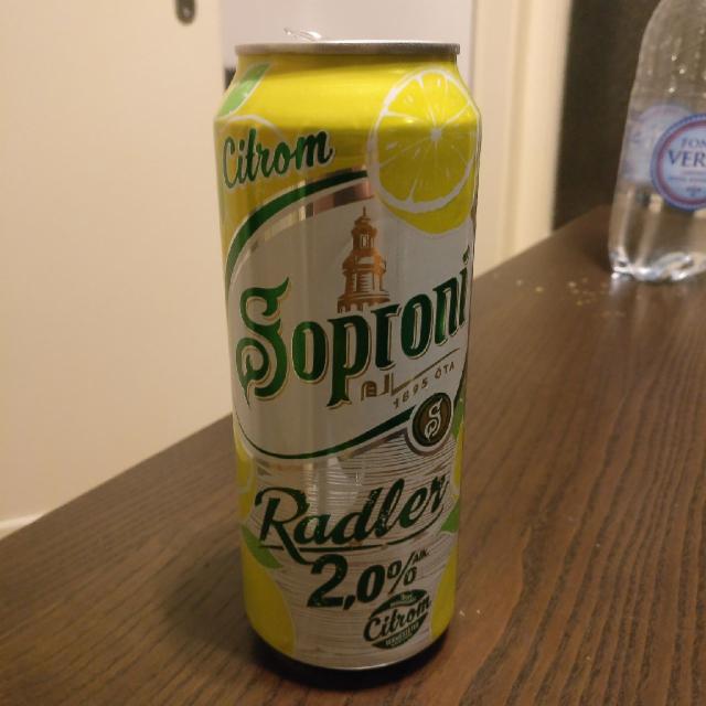 Soproni Radler 2,0% Citrom 2.0%, Soprony Brewery (Heineken Hungária), Hungary