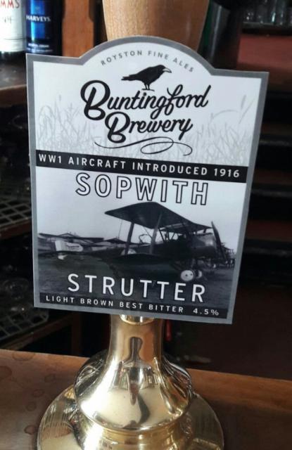 Sopwith Strutter 4.5%, Buntingford Brewery, England
