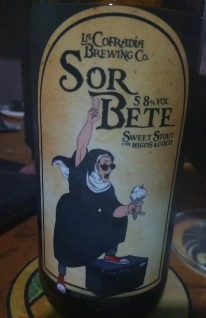 Sor Bete 5.8%, La Cofradía Brewing Co., Costa Rica