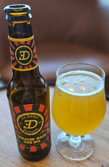 Sorachi Haze DDH IPA 6.5%, E.C. Dahls Bryggeri, Norway