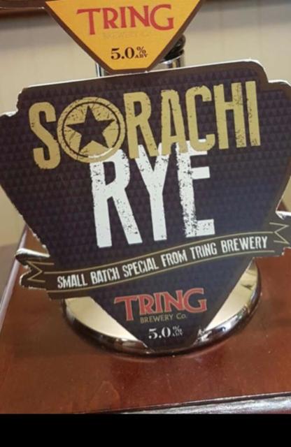 Sorachi Rye 5.0%, Tring Brewery, England