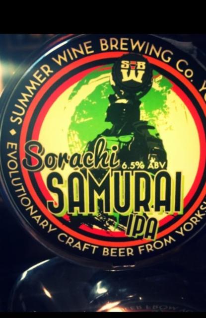 Sorachi Samurai 6.5%, Summer Wine Brewery, England