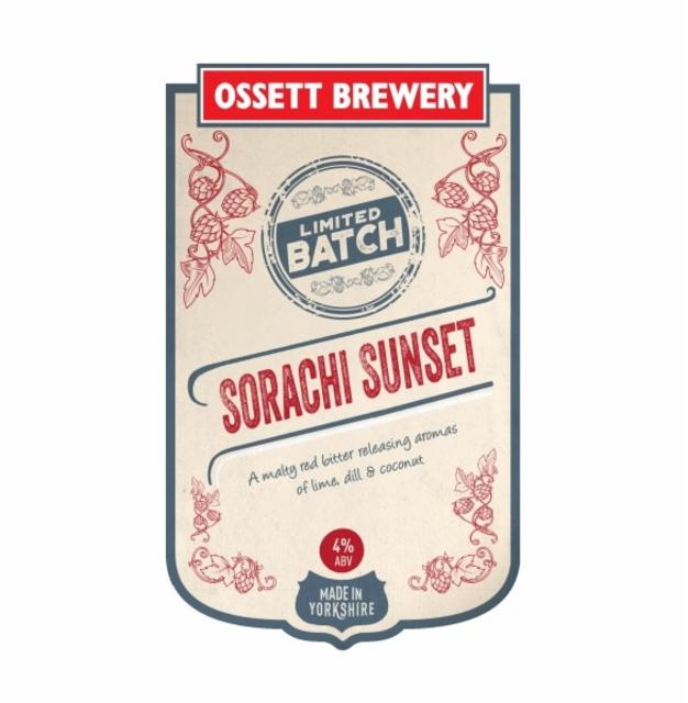 Sorachi Sunset 4.0%, Ossett Brewery, England