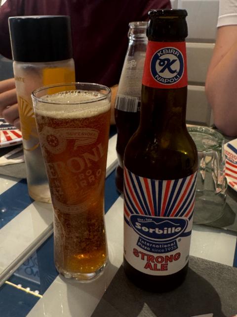 Sorbillo Strong Ale 9.0%, Kbirr Brewery, Italy