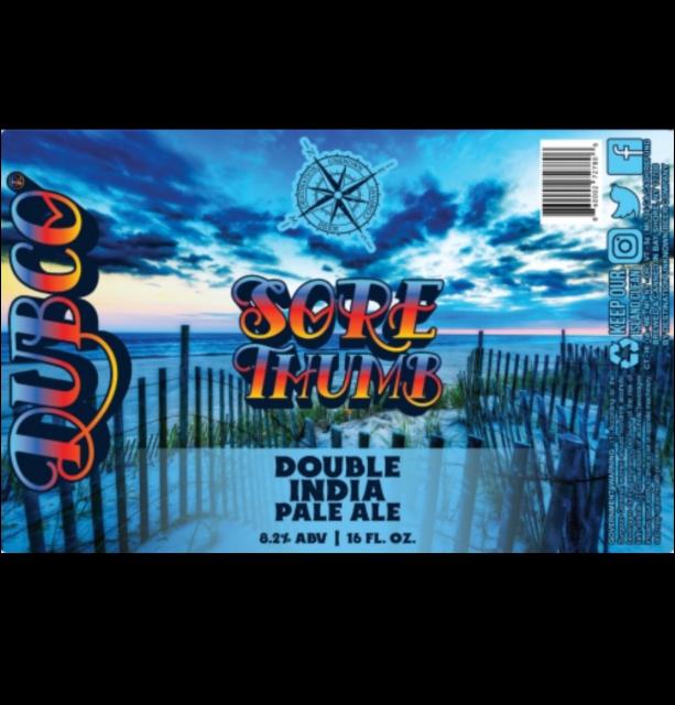 Sore Thumb 8.2%, Destination Unknown Beer Company, United States