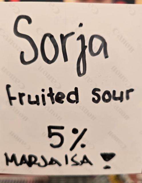 Sorja 5.0%, Atmos Brewing, Finland