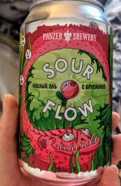 Sour Flow Brusnika-Klukba / брусника-клюква 4.2%, Panzer Brewery, Russia