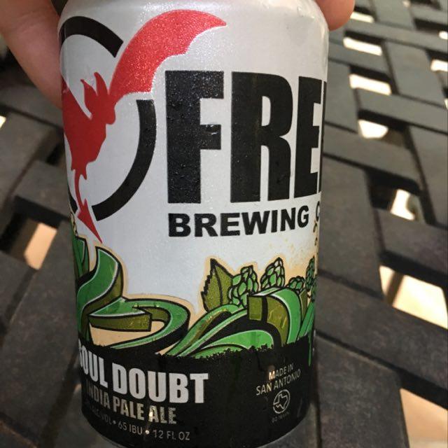 Soul Doubt 6.8%, Freetail Brewing Co, United States