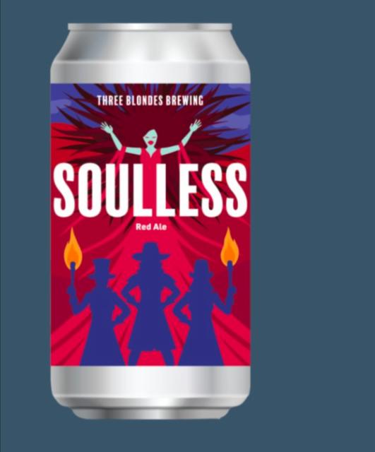 Soulless 7.2%, Three Blondes Brewing Company, United States