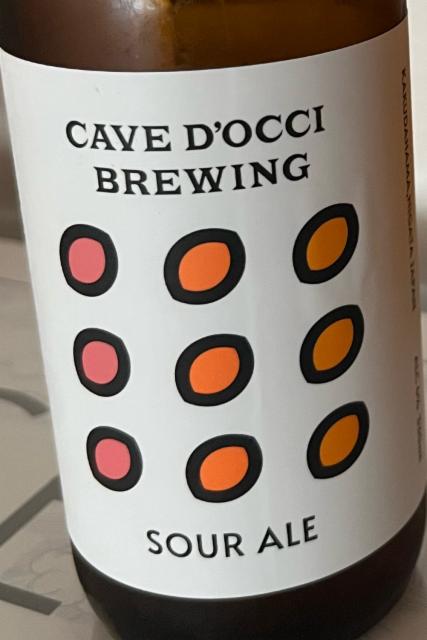SOUR ALE 6.0%, CAVE D'OCCI BREWING, Japan
