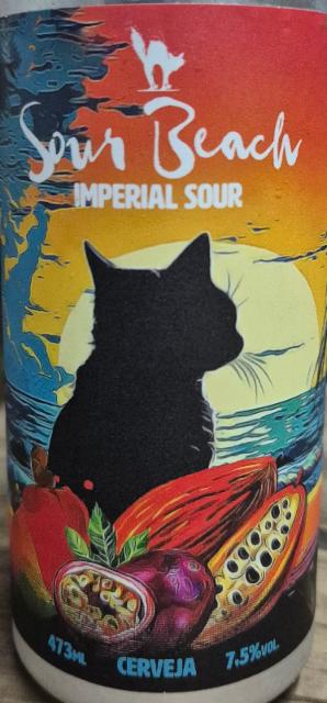 Sour Beach Imperial Sour 7.5%, Destiny Brewing Co., Brazil