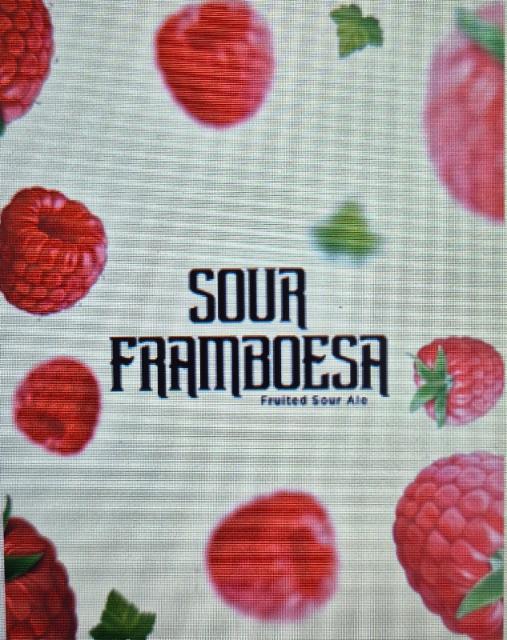 Sour Framboesa 5.1%, Way Beer, Brazil