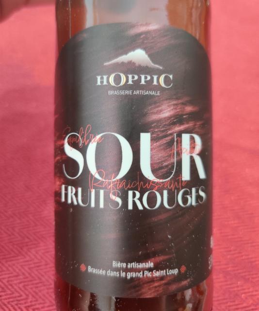 SOUR Fruits Rouges 5.5%, Brasserie Artisanale Hoppic, France