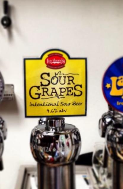 Sour Grapes 5.4%, Lovibond's Brewery, England
