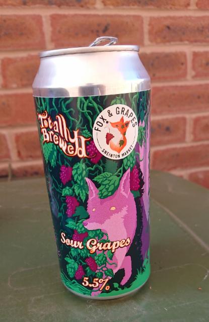 Sour Grapes 5.5%, Totally Brewed Limited, England