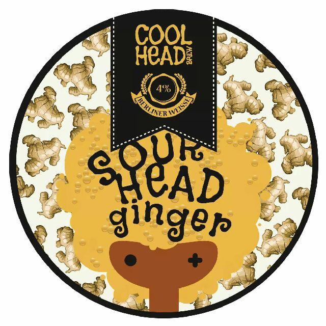 Sour Head Ginger 4.0%, CoolHead Brew, Finland
