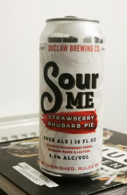 Sour Me Strawberry Rhubarb Pie 5.5%, DuClaw Brewing Company, United States