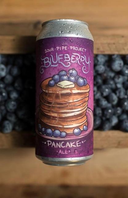 Sour Pipe Blueberry Pancake Project 6.0%, Vitamin Sea Brewing, United States