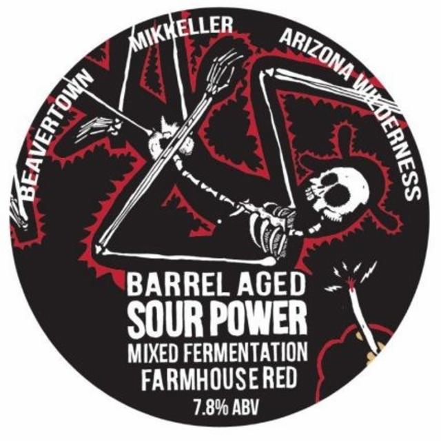 Sour Power Barrel Aged 7.8%, Beavertown Brewery, England