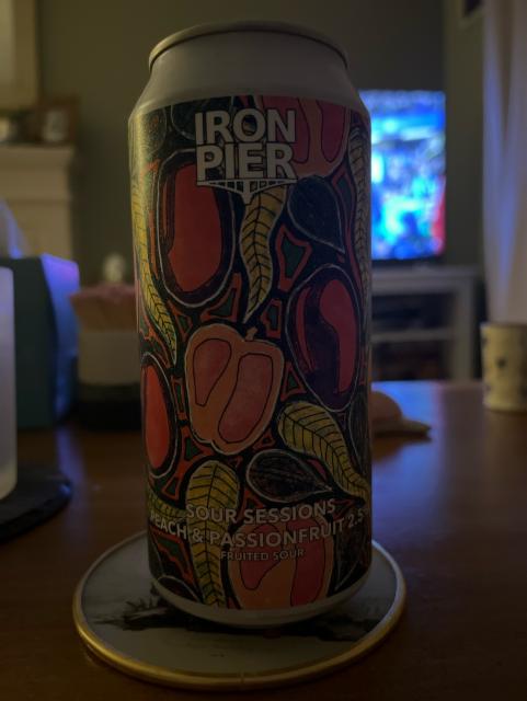Sour Sessions Peach & Passionfruit 2.5%, IRON PIER BEER, England