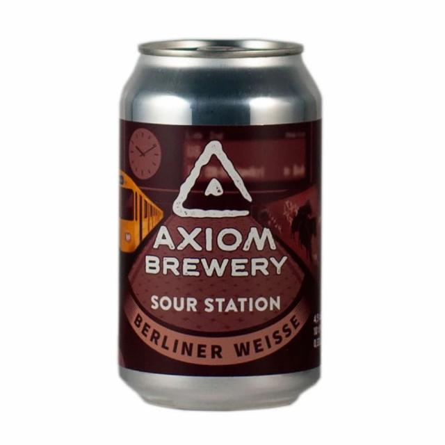 Sour Station - Passion Fruit 4.5%, Axiom Brewery, Czech Republic