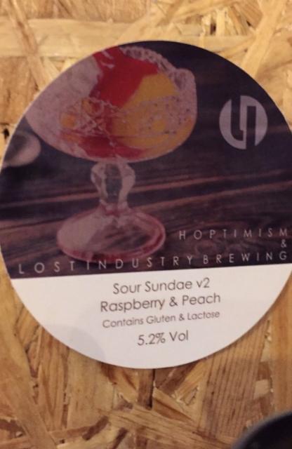 Sour Sundae v2 5.2%, Lost Industry Brewing, England