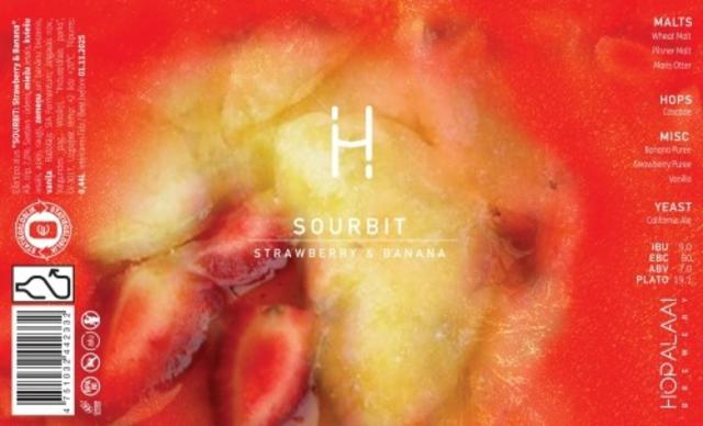 Sourbit Strawberry & Banana 7.0%, Hopalaa, Latvia
