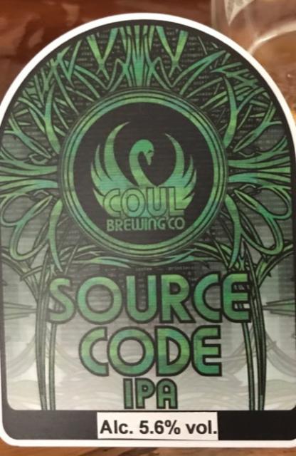 Source Code 5.6%, Coul Brewing Company Ltd, Scotland