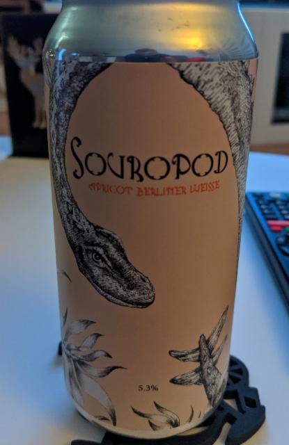 Souropod: Apricot Berliner Weisse 5.3%, Staggeringly Good Beer, England