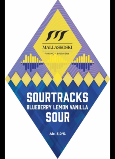 Sourtracks Blueberry Vanilla Lemon Sour 5.0%, Mallaskosken Panimo, Finland