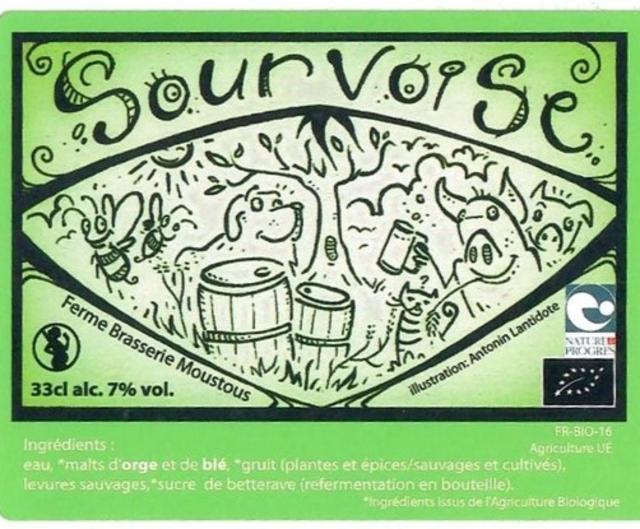 Sourvoise 7.0%, Ferme Brasserie Moustous, France