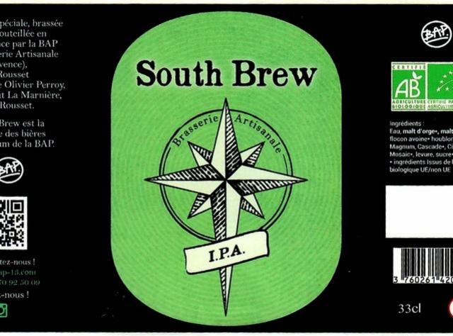 South Brew IPA, BAP - Brasserie Artisanale De Provence