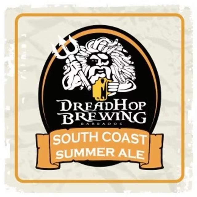 South Coast Summer Ale 4.5%, dreadhop brewing, Barbados