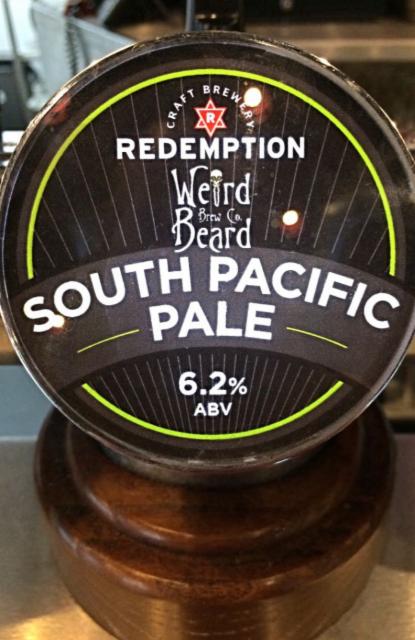 South Pacific Pale 6.2%, Redemption Brewing Co, England