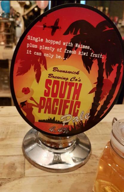 South Pacific Pale 4.4%, Brunswick Brewing Company, England