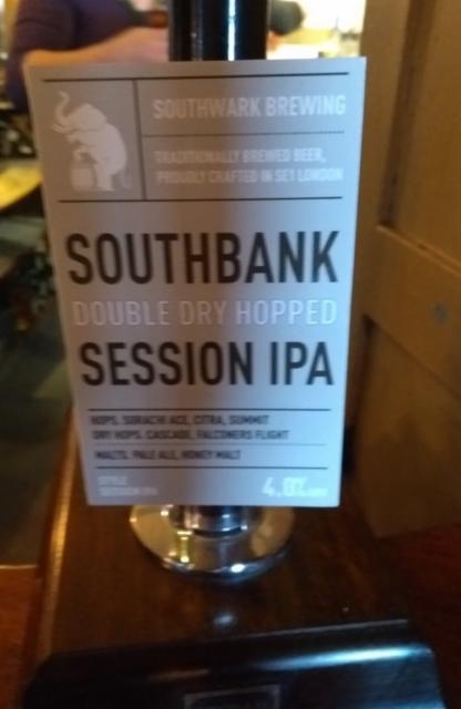 Double Dry Hopped Session IPA 4.0%, Southwark Brewing, England