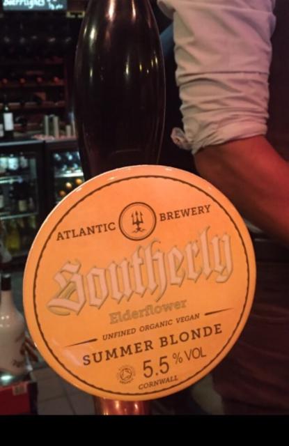 Southerly Elderflower 5.5%, Atlantic Brewery, England