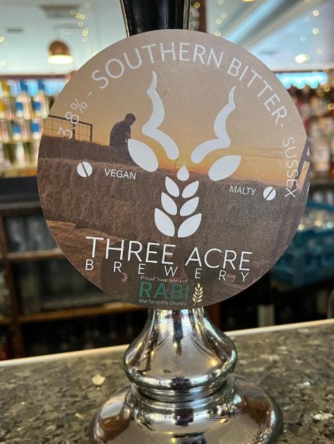 Southern Bitter 3.8%, Three Acre Brewery, England