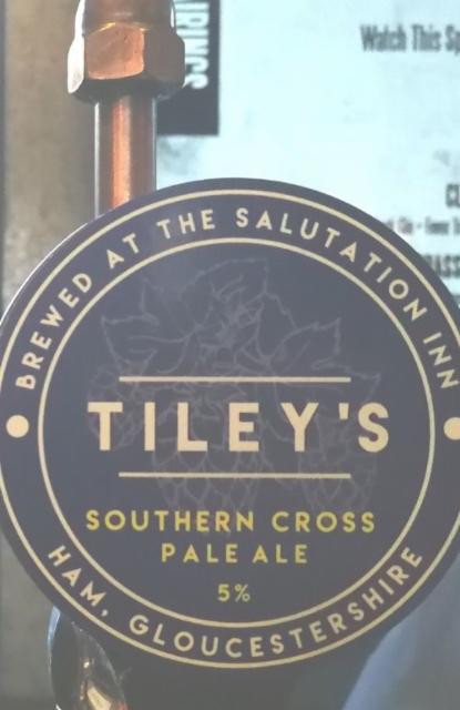 Southern Cross Pale Ale 5.0%, Tiley's (The Salutation Inn), England