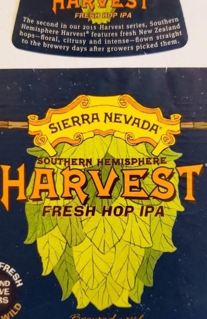 Southern Hemisphere Harvest 6.7%, Sierra Nevada Brewing Company, United States