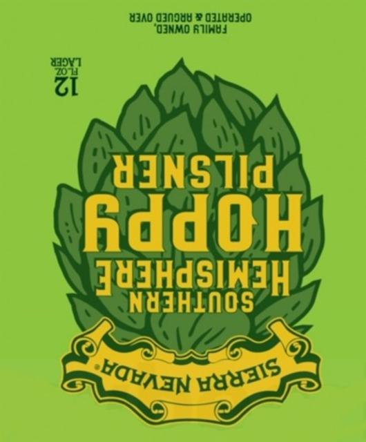 Southern Hemisphere Hoppy Pilsner 5.5%, Sierra Nevada Brewing Company, United States