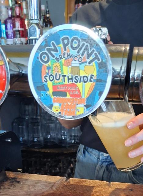 southside 4.2%, On Point Brew Co., England