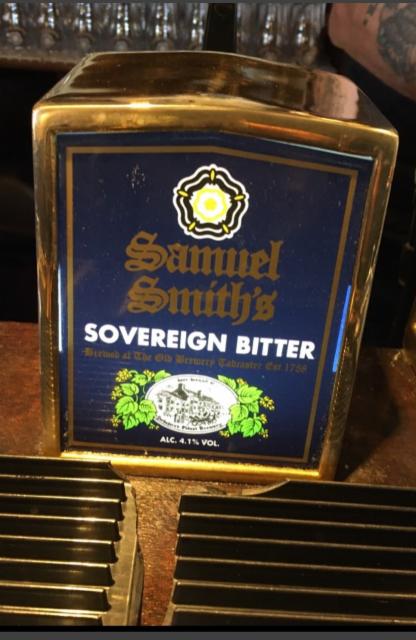 Sovereign Bitter 4.1%, Samuel Smith Old Brewery, England