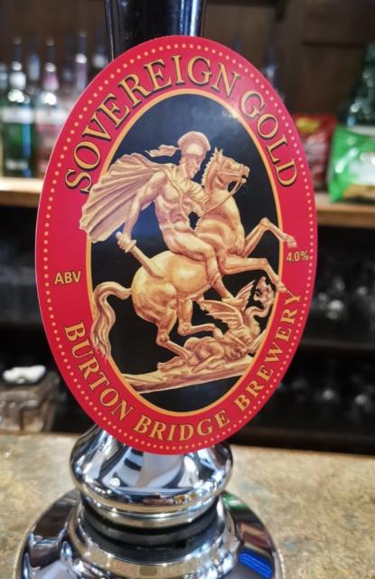 Sovereign Gold 4.0%, Burton Bridge Brewery, England