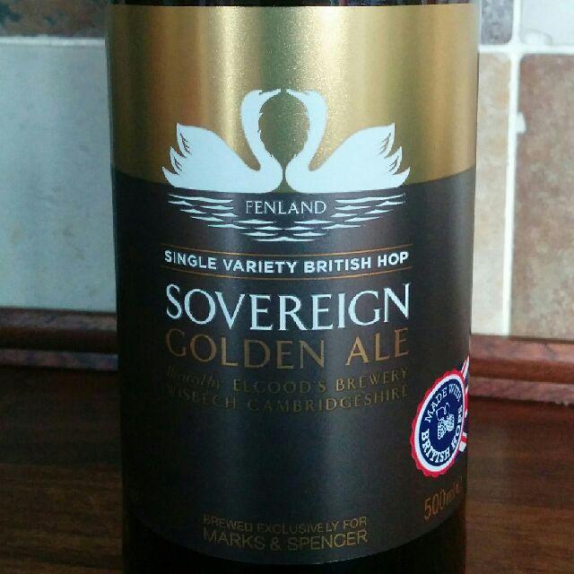 Sovereign Golden Ale 5.0%, Castle Rock Brewery, England