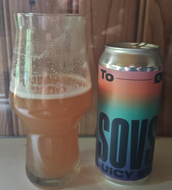 sovs juicy ipa 6.0%, To Øl, Denmark