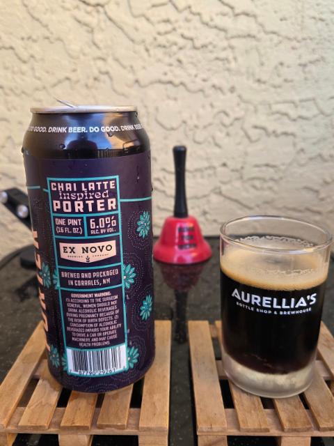 Sowing Season Chai Latte Porter 6.0%, Ex Novo Brewing Company, United States